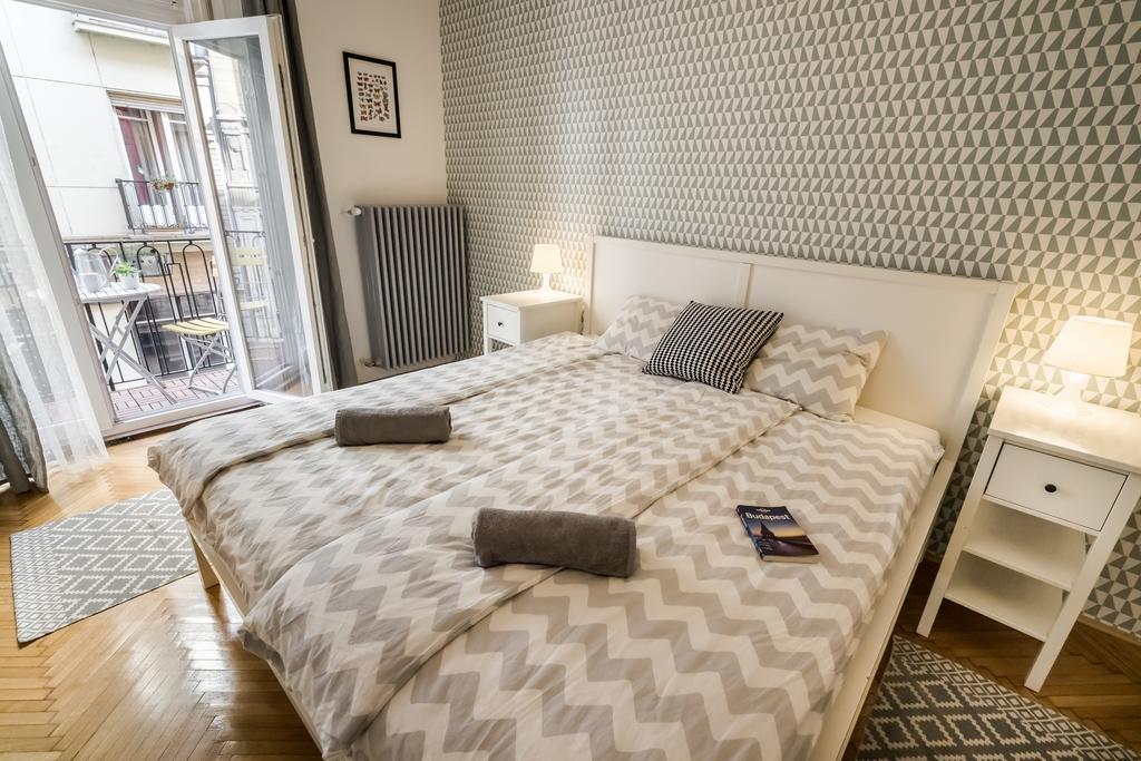 Bpr Charming Design Apartment With Balcony, A/C Budapest Exterior foto